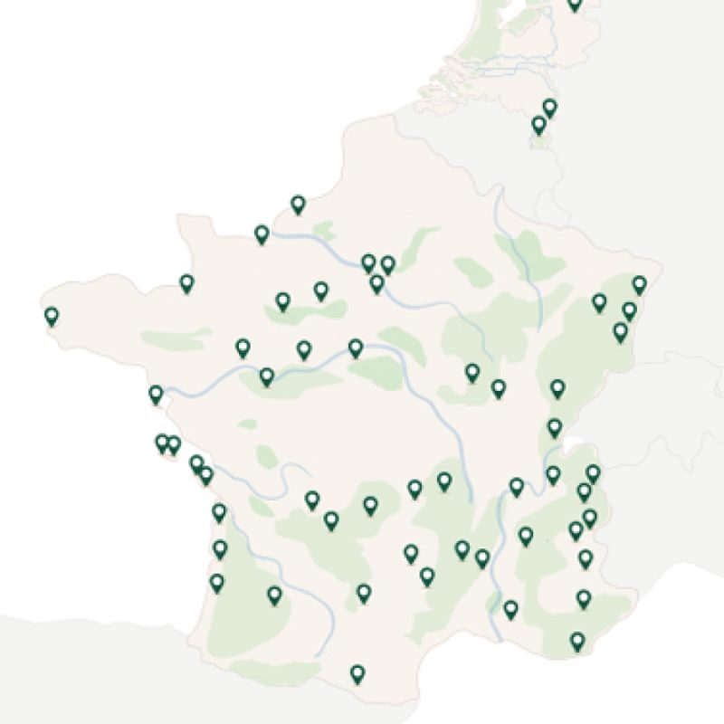 map 3 Carte Campings Huttopia Camping Card Réductions Emplacements