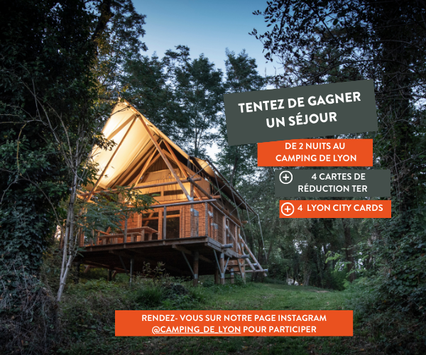 BanniÃ¨re Jeu concours Camping de Lyon